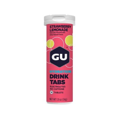 GU HYDRATION DRINK TABLETS - Strawberry Lemonade, Τεμάχιο
